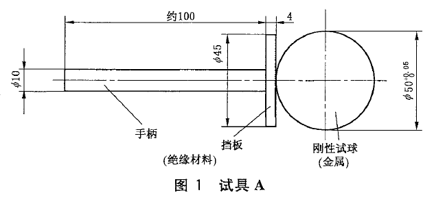 IP1X試驗(yàn)探棒