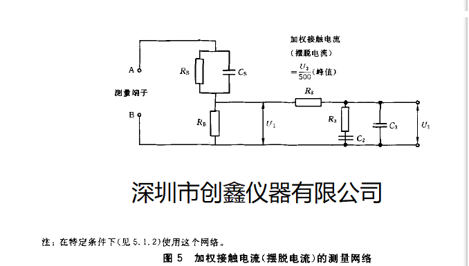 接觸電流測試網絡