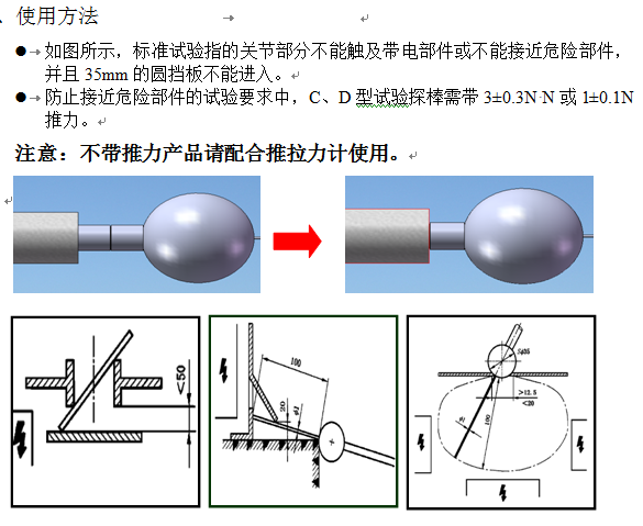 IP2X防護等級標準試驗指